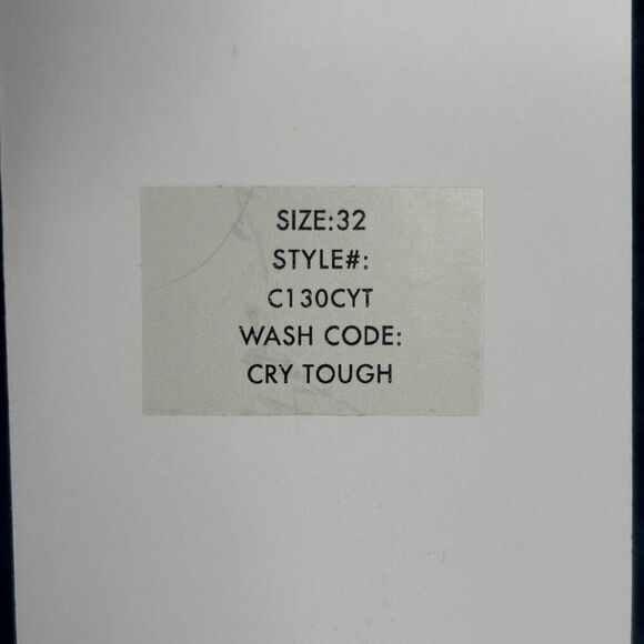 Cosmic Blue Love Adrianne Boyfriend Distressed Jean Indigo Blue Size 32 NWT‎ - Picture 12 of 12